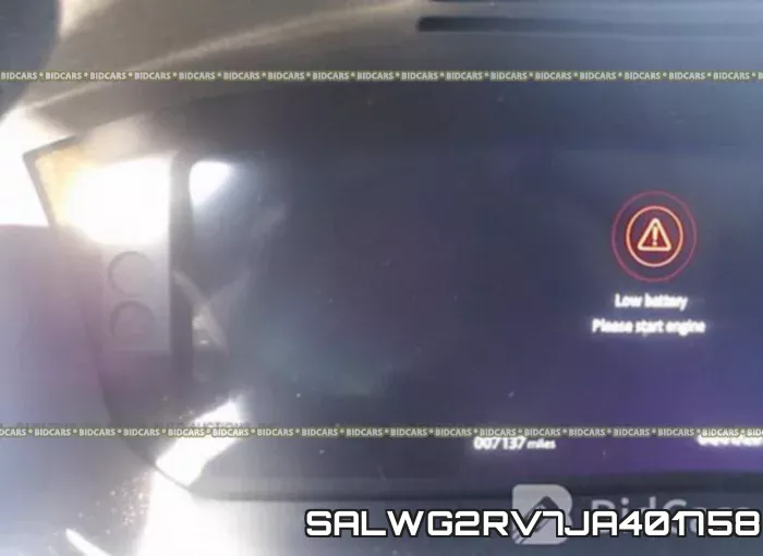 SALWG2RV7JA401758 фото 8