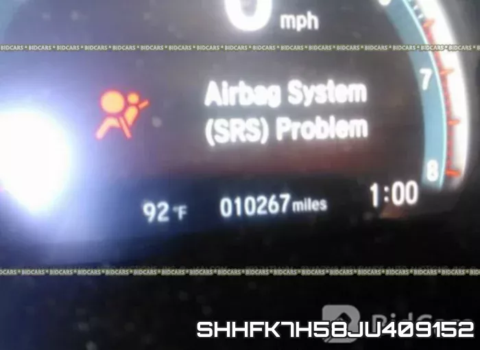 SHHFK7H58JU409152 фото 8