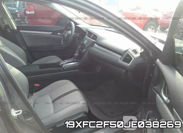 19XFC2F50JE038269 фото 6