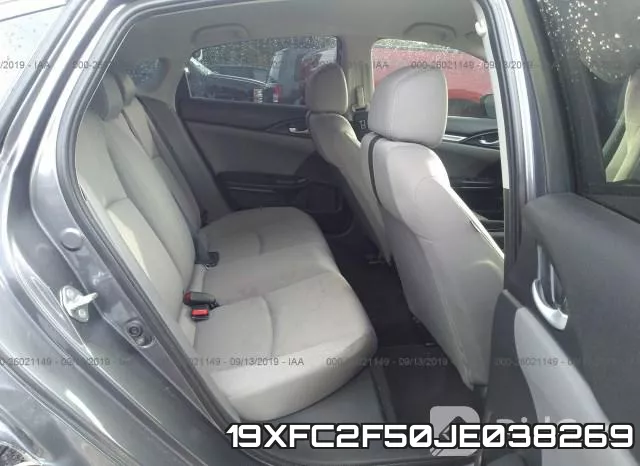 19XFC2F50JE038269 фото 9