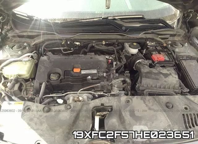 19XFC2F57HE023651 фото 2