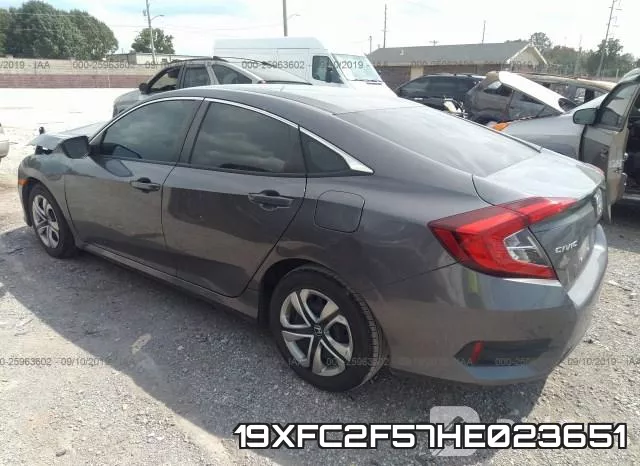 19XFC2F57HE023651 фото 4