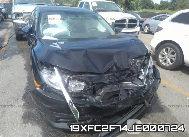 19XFC2F74JE000724 фото 7