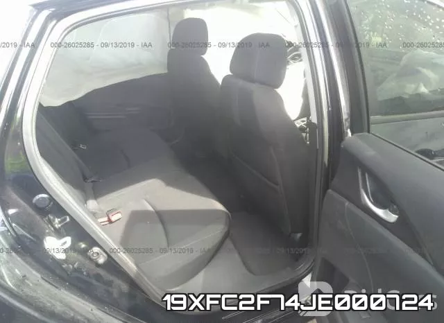 19XFC2F74JE000724 фото 9