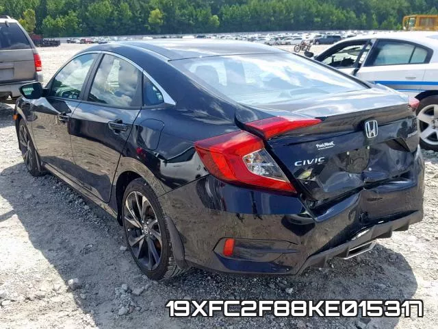 19XFC2F88KE015317 фото 4