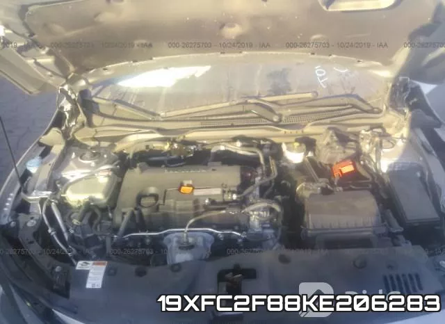 19XFC2F88KE206283 фото 2