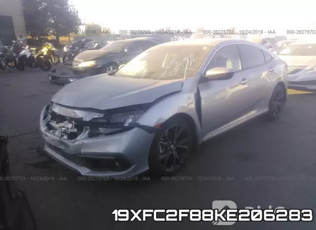 19XFC2F88KE206283 фото 3