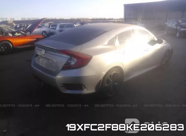 19XFC2F88KE206283 фото 5