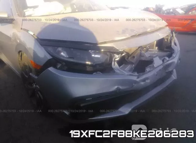 19XFC2F88KE206283 фото 7