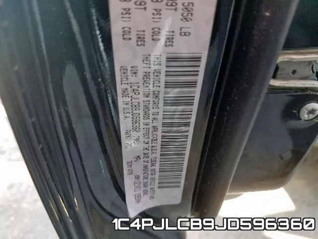 1C4PJLCB9JD596360 фото 2