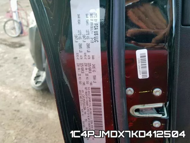 1C4PJMDX7KD412504 фото 2