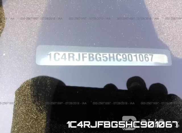 1C4RJFBG5HC901067 фото 10