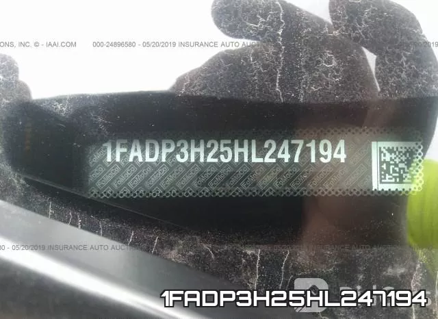 1FADP3H25HL247194 фото 10