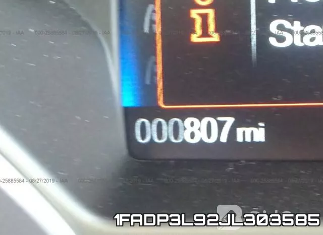 1FADP3L92JL303585 фото 8