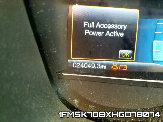1FM5K7D8XHGD78074 фото 9