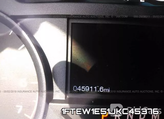 1FTEW1E51JKC45376 фото 8