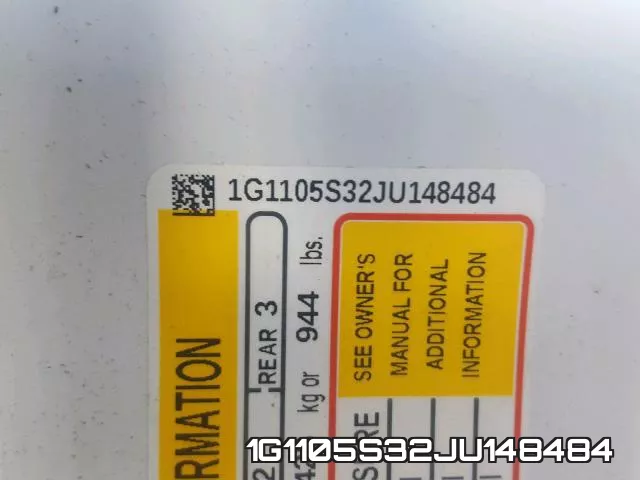 1G1105S32JU148484 фото 2