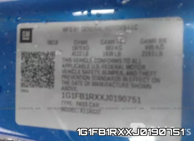 1G1FB1RXXJ0190751 фото 10