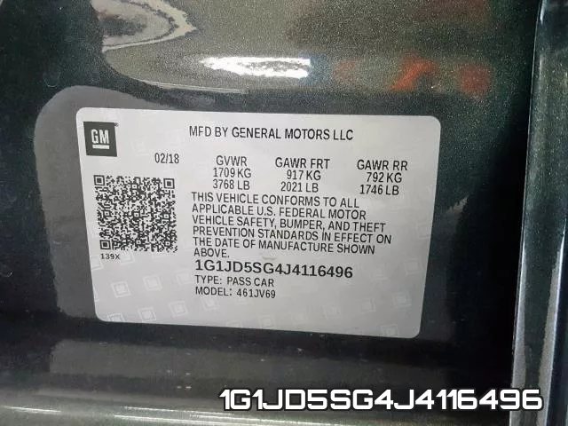 1G1JD5SG4J4116496 фото 2
