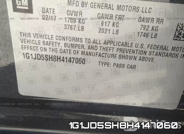 1G1JD5SH8H4147060 фото 10