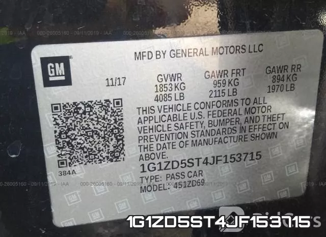1G1ZD5ST4JF153715 фото 10