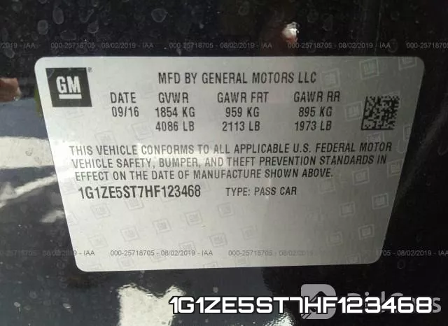 1G1ZE5ST7HF123468 фото 10