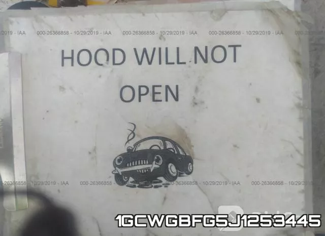 1GCWGBFG5J1253445 фото 2