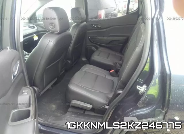 1GKKNMLS2KZ246775 фото 9