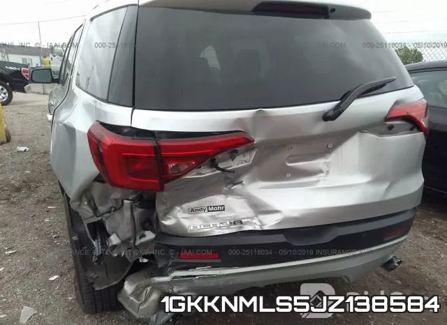 1GKKNMLS5JZ138584 фото 7