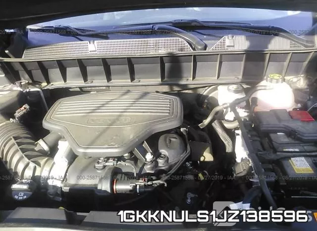 1GKKNULS1JZ138596 фото 2