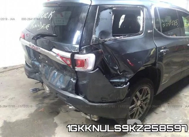 1GKKNULS9KZ258597 фото 7