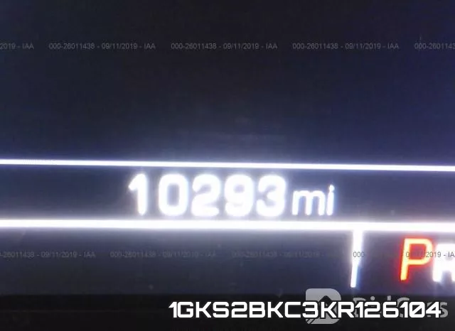 1GKS2BKC3KR126104 фото 8
