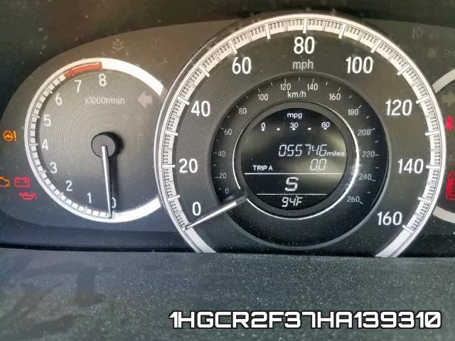 1HGCR2F37HA139310 фото 8