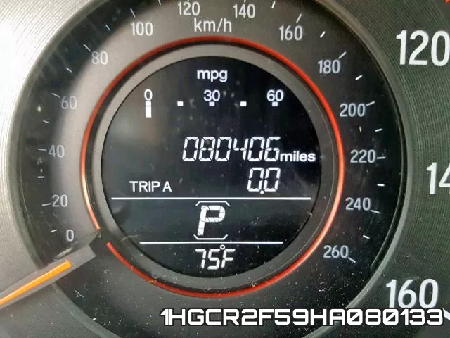 1HGCR2F59HA080133 фото 9