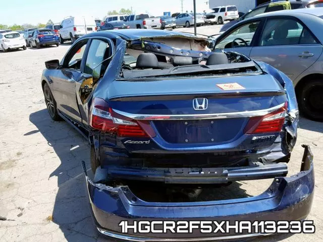 1HGCR2F5XHA113236 фото 4