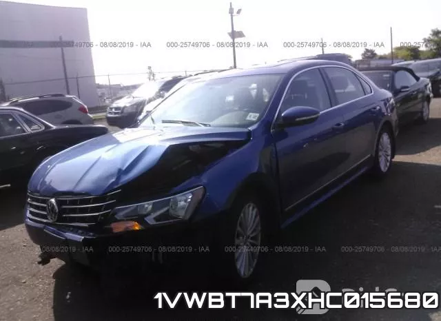 1VWBT7A3XHC015680 фото 3