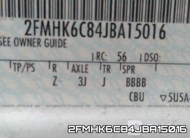 2FMHK6C84JBA15016 фото 9