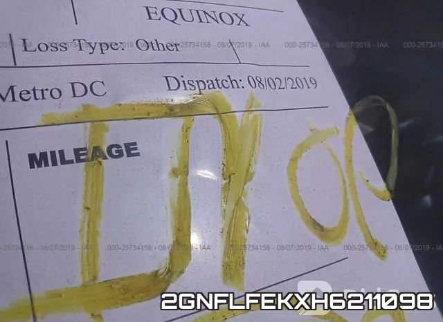 2GNFLFEKXH6211098 фото 8
