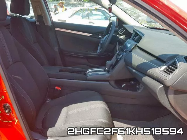 2HGFC2F61KH518594 фото 6