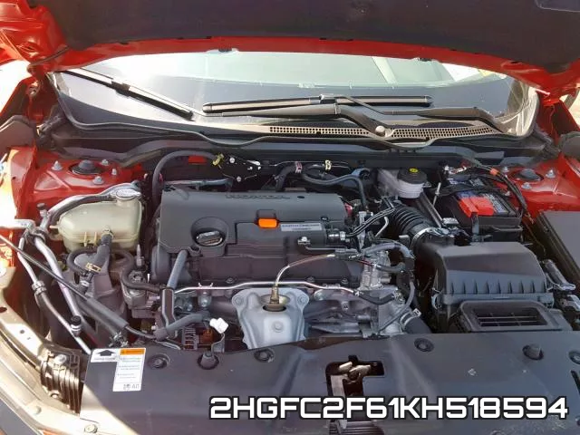 2HGFC2F61KH518594 фото 8