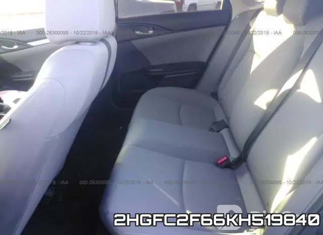 2HGFC2F66KH519840 фото 8