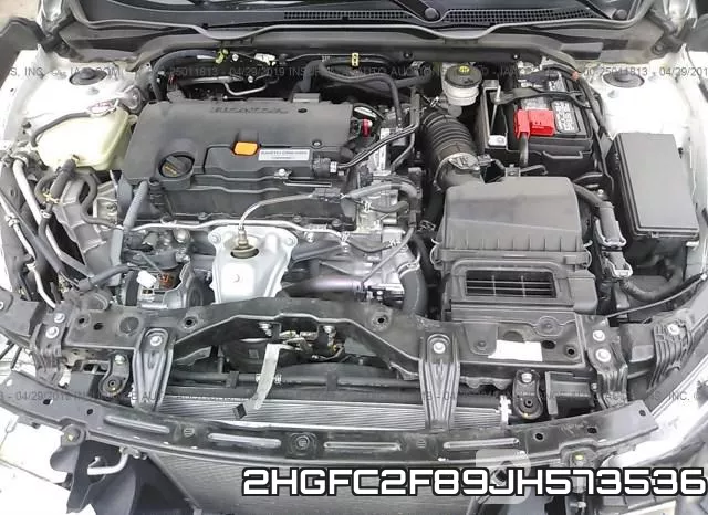 2HGFC2F89JH573536 фото 2
