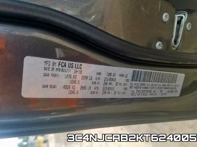 3C4NJCAB2KT624005 фото 2