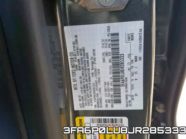 3FA6P0LU8JR285333 фото 2