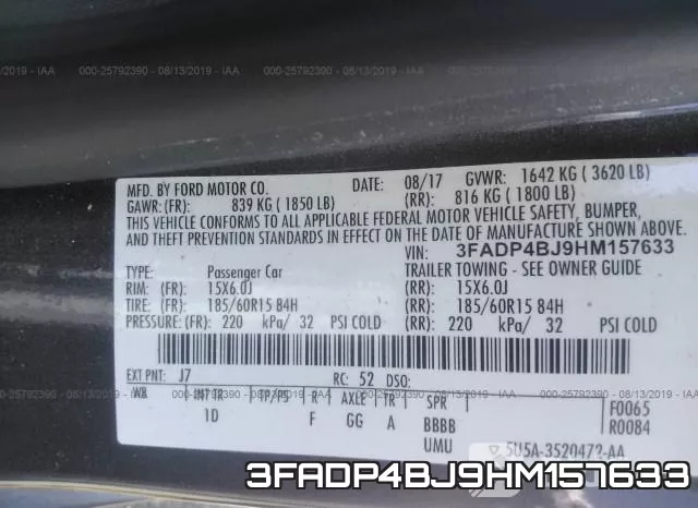 3FADP4BJ9HM157633 фото 10