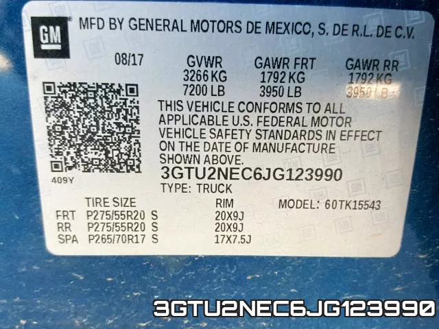 3GTU2NEC6JG123990 фото 2