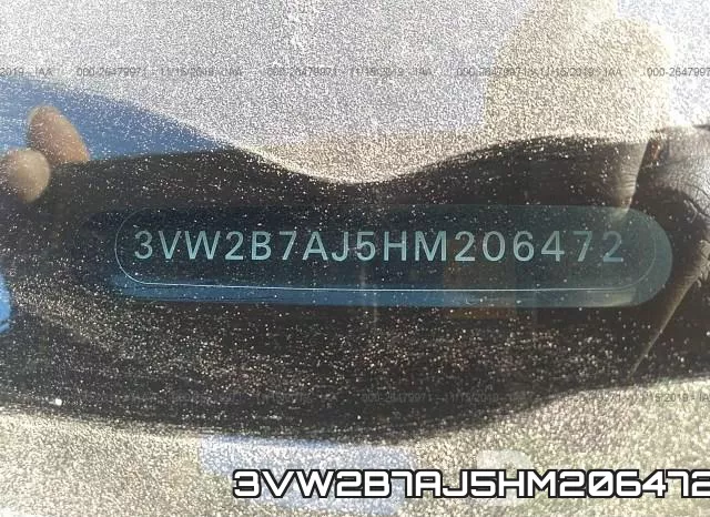 3VW2B7AJ5HM206472 фото 10