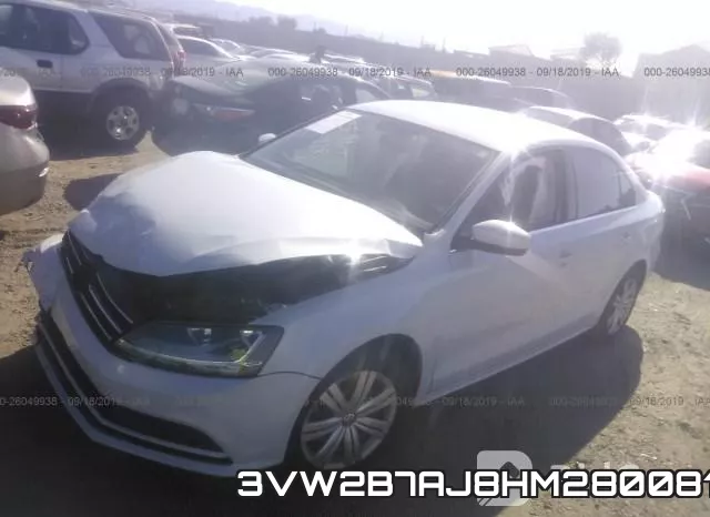 3VW2B7AJ8HM280081 фото 3