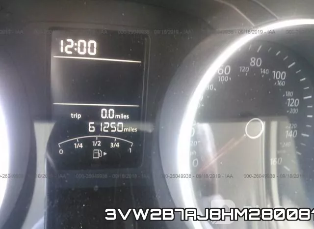 3VW2B7AJ8HM280081 фото 8