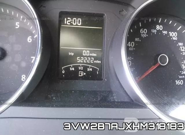 3VW2B7AJXHM318183 фото 8